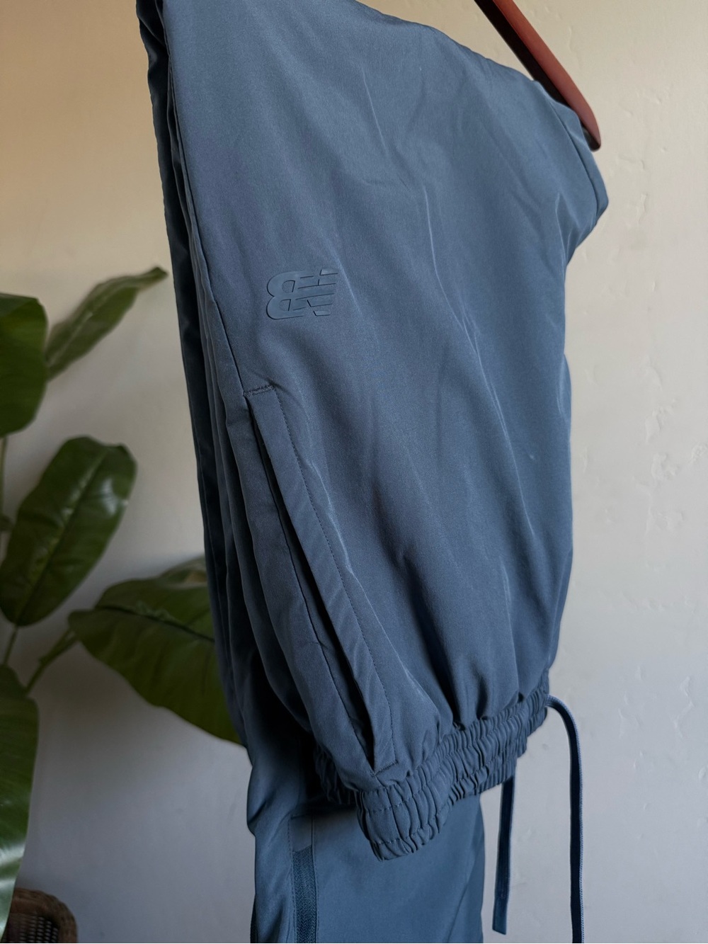 New Balance Men's Casual Drawstring Pants in Slate Blue